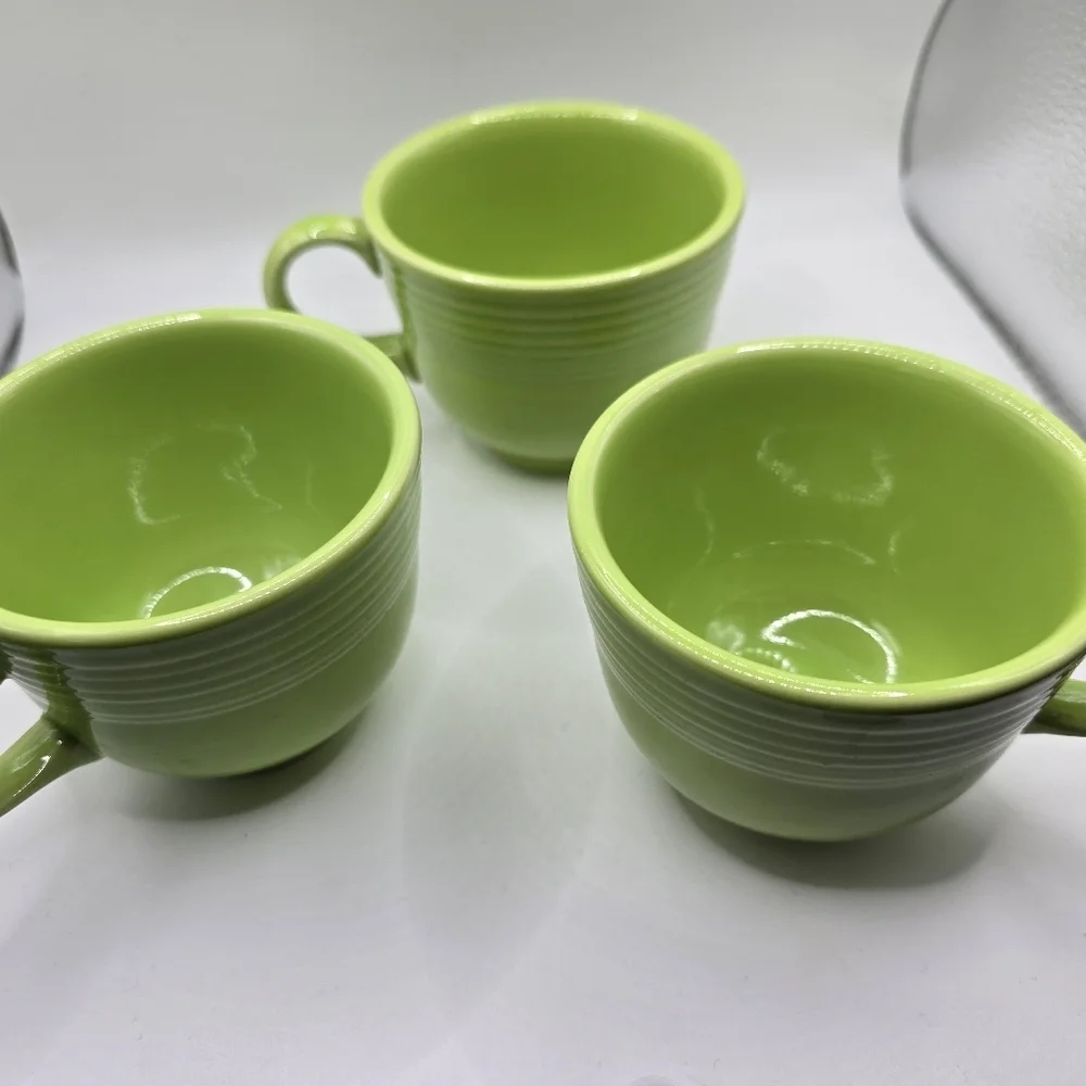 Fiesta by Homer Laughlin Tea Cup Replacements Lime Green